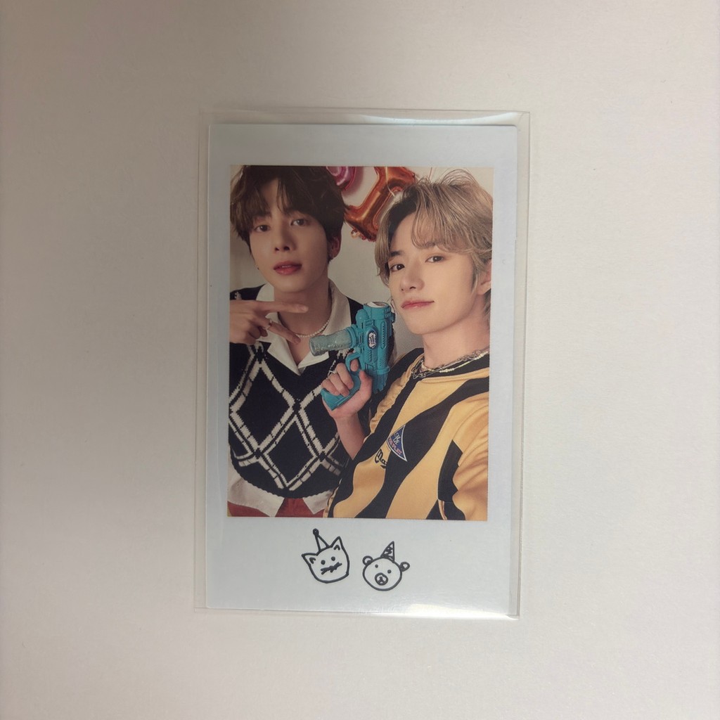 TXT 2023 Happy Deco Kit การ์ดรูปถ่ายอย่างเป็นทางการ TAEHYUN BEOMGYU