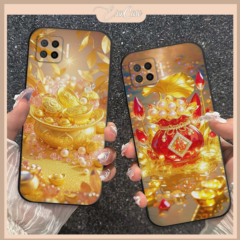 เคส Oppo A73 / A93 ลายกระเป๋านําโชค