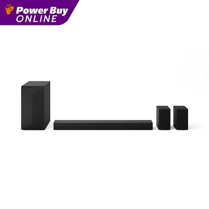 LG ซาวด์บาร์ (5.1 CH, 440 วัตต์) รุ่น S60TR.ATHALLK