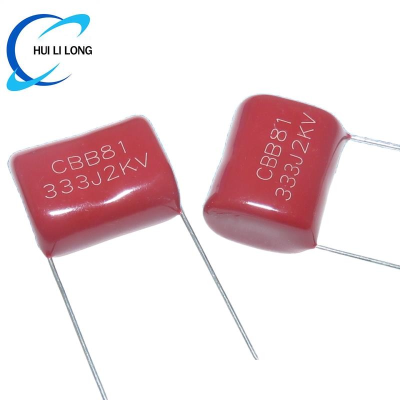 10pcs Metallized Polypropylene Film Capacitor CBB81 2000V 103J/153J/183J/223J /333J 2KV 103 153 183 