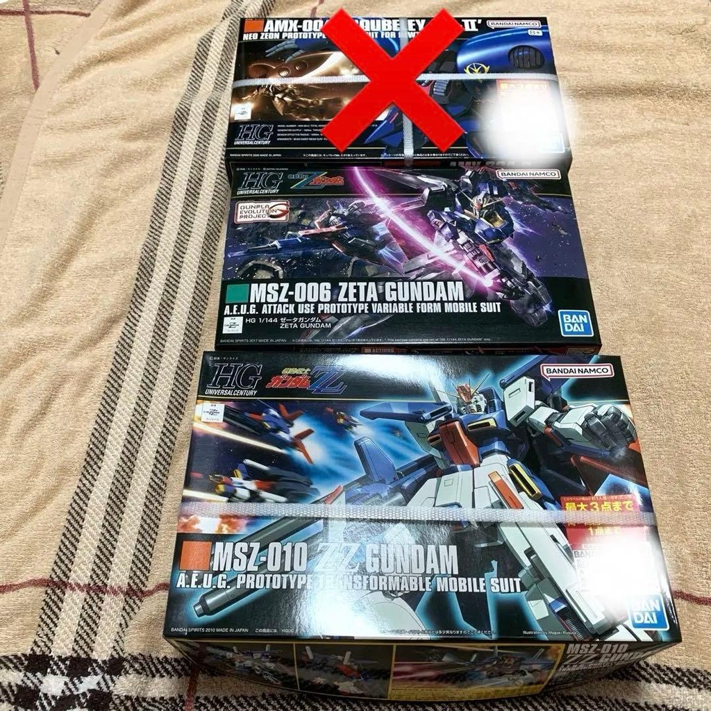 【Direct from Japan】ZZ Gundam Z Gundam HG Gunpla bundle sale Bandai【Japan Exclusive】
