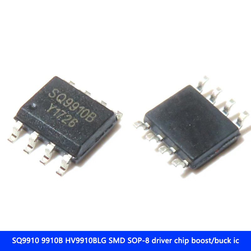 5PCS SQ9910 9910B HV9910BLG LED Driver ชิป Boost/Buck IC 9910 SMD SOP-8