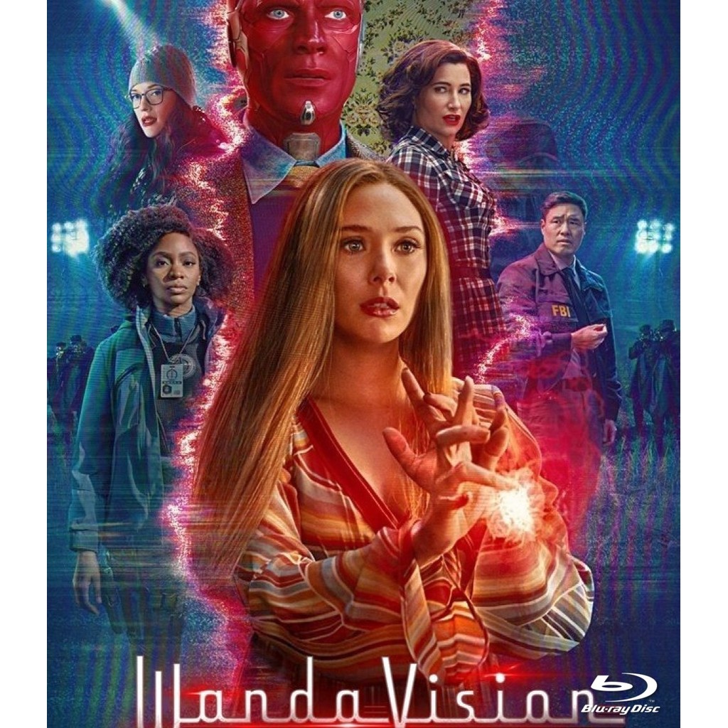 WandaVision Season 1 ซีซั่น 1 (2021) บลูเรย์ Blu-ray ⭐8.2/10 Elizabeth Olsen