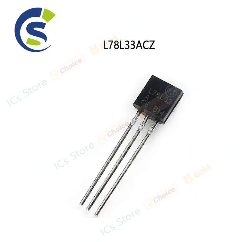 200PCS ใหม่คุณภาพดี ST 1A 3.3V LDO REG 78L33 L78L33A TO-92 L78L33ACZ