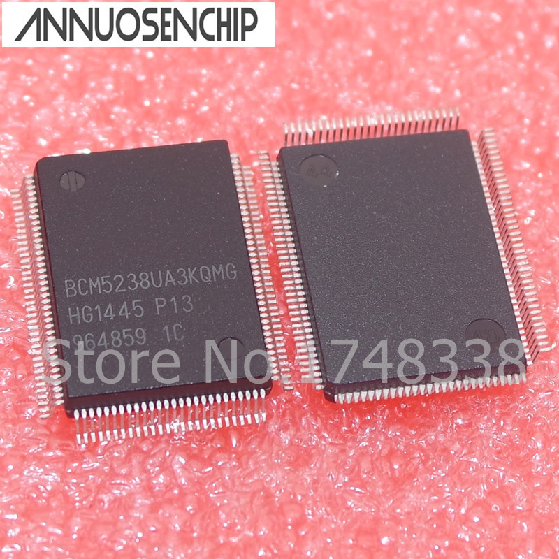 10PCS BCM5238 BCM5238UA3KQMG BCM5238UA3KQM QFP100 ของแท้ 100%