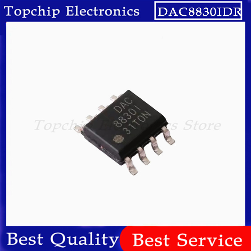 5pcs DAC8830IDR DAC8830ICDR DAC8830 SOP-8 16 บิต DAC ดิจิตอลเป็นอนาล็อกแปลงชิป