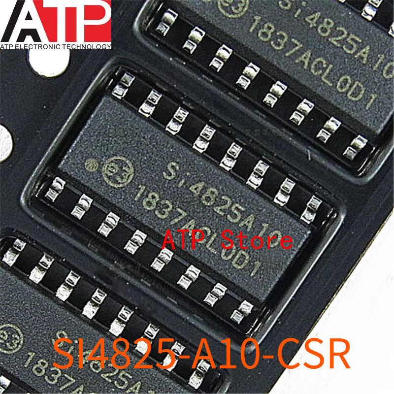 10 ชิ้น/ล็อตใหม่ SI4825-A10-CSR SI4825-A10 SI4825A10 SI4825 SSOP-16 ชิป IC