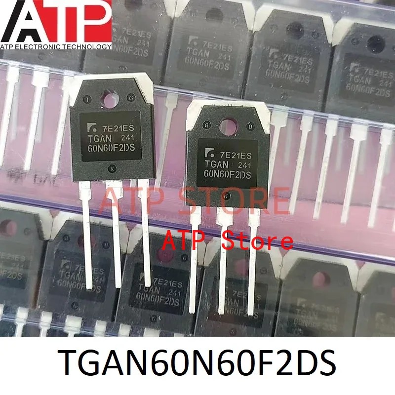10 ชิ้น/ล็อต 100% ใหม่นําเข้า 60N60F2DS TGAN60N60F2DS TO-247 60N60 IGBT หลอด Lnverter เครื่องเชื่อม 