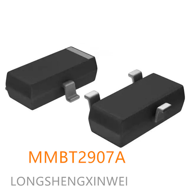 SHDJ-100PCS ใหม่ Original MMBT2907A MMBT2907 2907A หน้าจอพิมพ์ 2F SOT 23 ทรานซิสเตอร์ Patch Triode