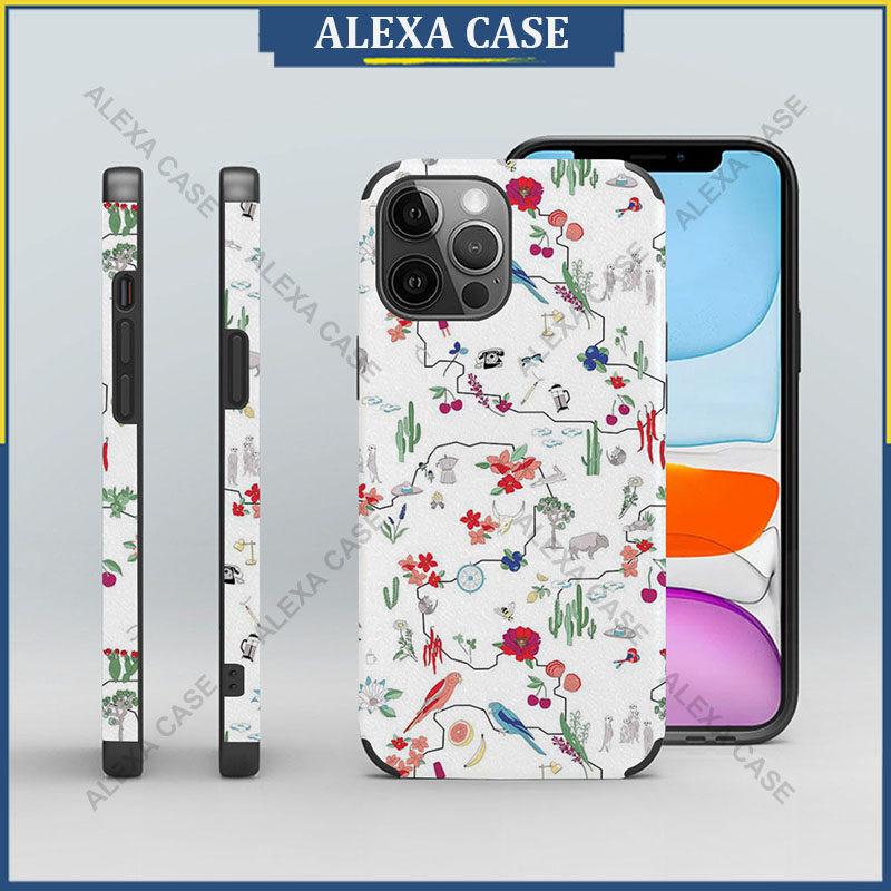 เคสโทรศัพท์ดอกไม้สําหรับiPhone 17 Pro Max / iPhone 16 Pro Max / iPhone 15 Pro Max / iPhone 13 Pro Ma