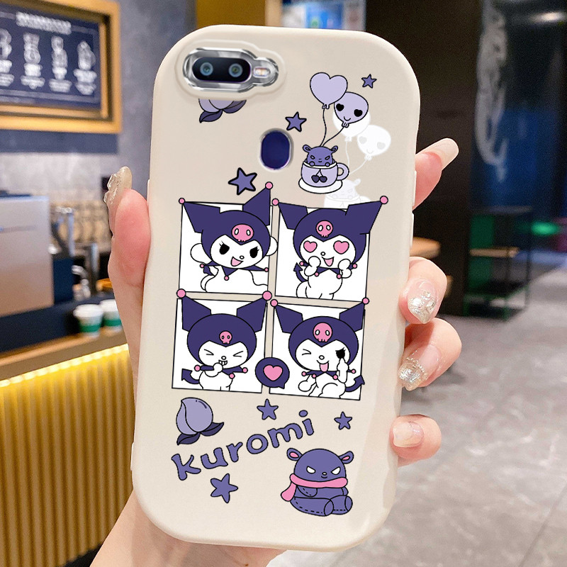 เคสสำหรับ OPPO F9 Pro A7X A9 2019 A9X Realme 2 Pro Realme U1 เคสโทรศัพท์กระต่ายน่ารักกันกระแทกกลมและอ้วน