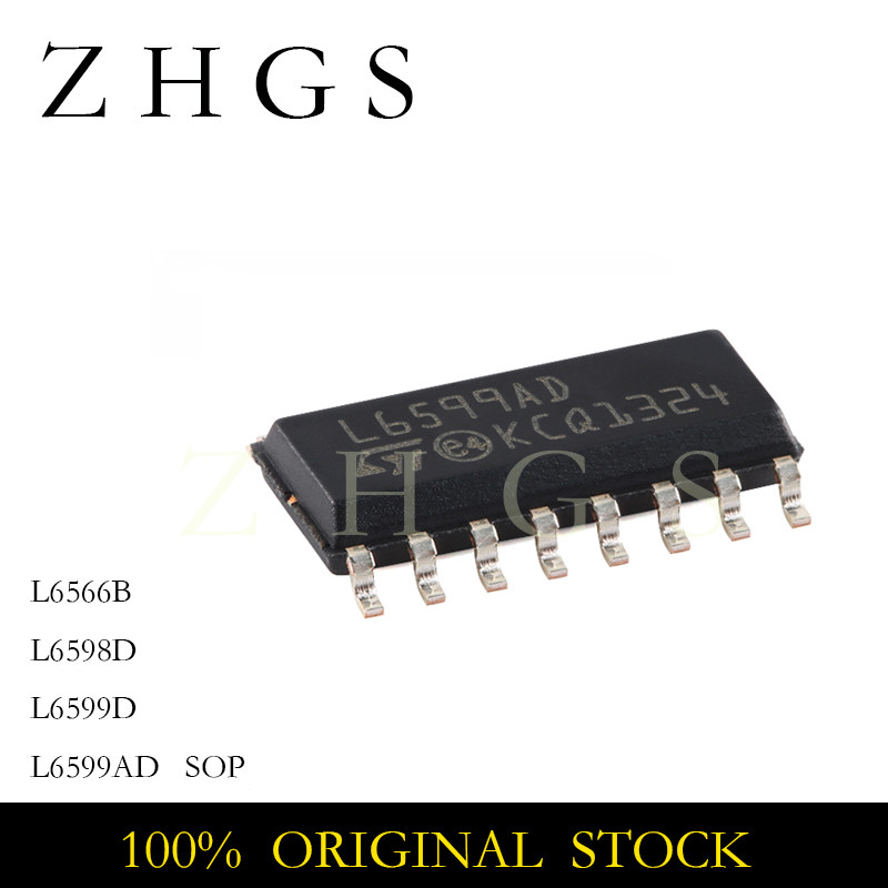 5PCS L6566B L6598D L6599AD L6599D L6566 L6598 L6599 6566 6598 6599 SOP-16 LCD Board ทั่วไป IC CHIP ใ