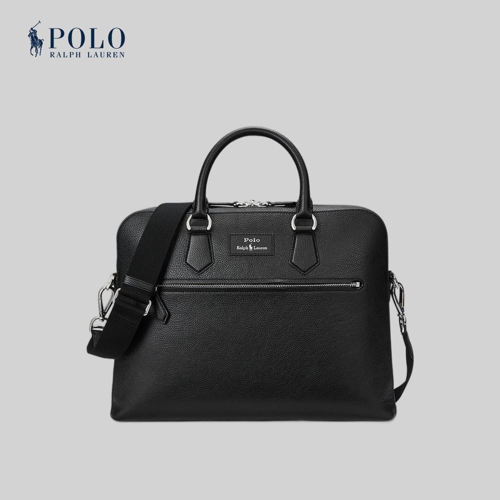 Polo Ralph Lauren กระเป๋าเอกสารผู้ชาย รุ่น MAPOBGS0H720018 สีดำ