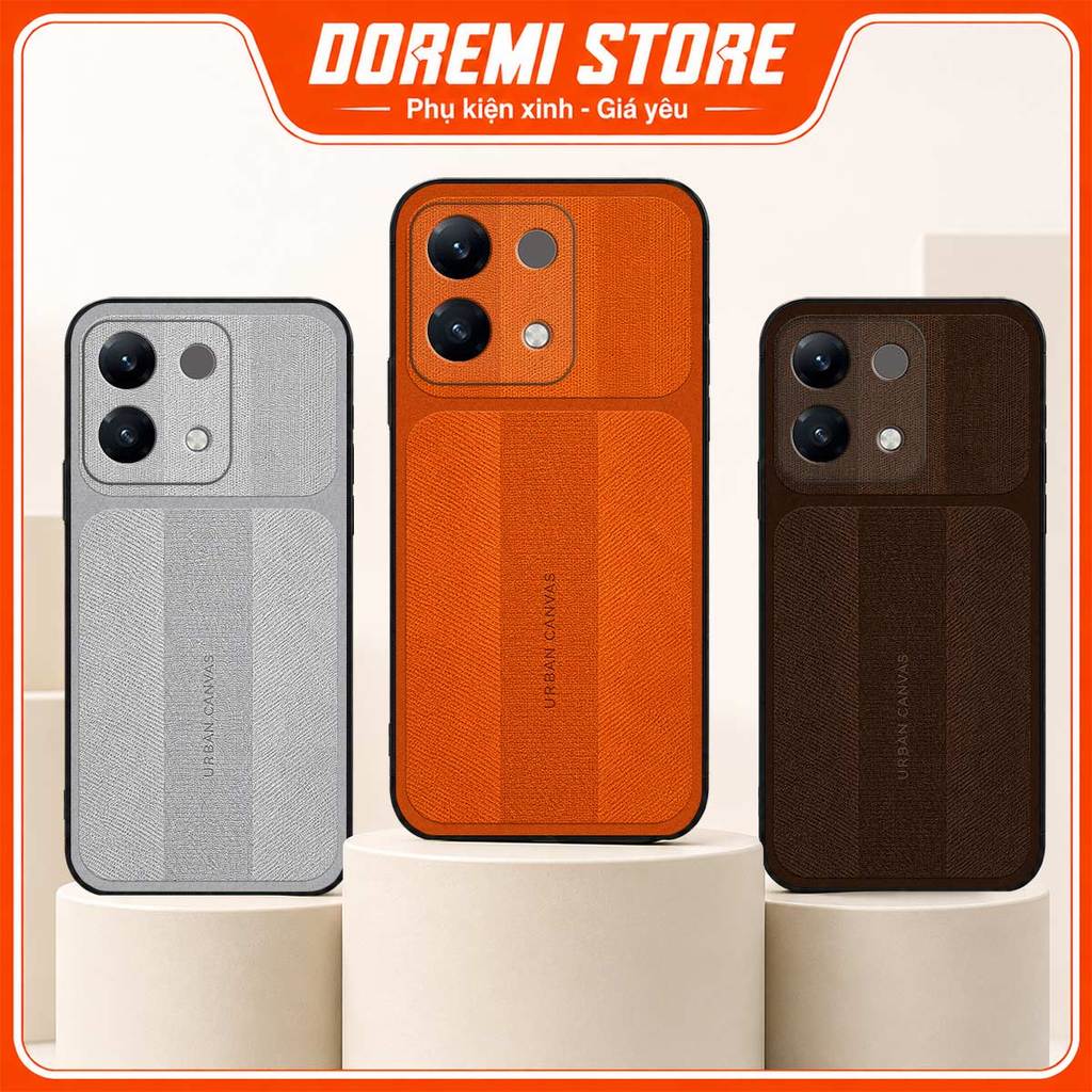 เคสสไตล์ Xiaomi Poco X6 / X6 Pro / X6 Neo Urban Canvas ป้องกันกล้อง