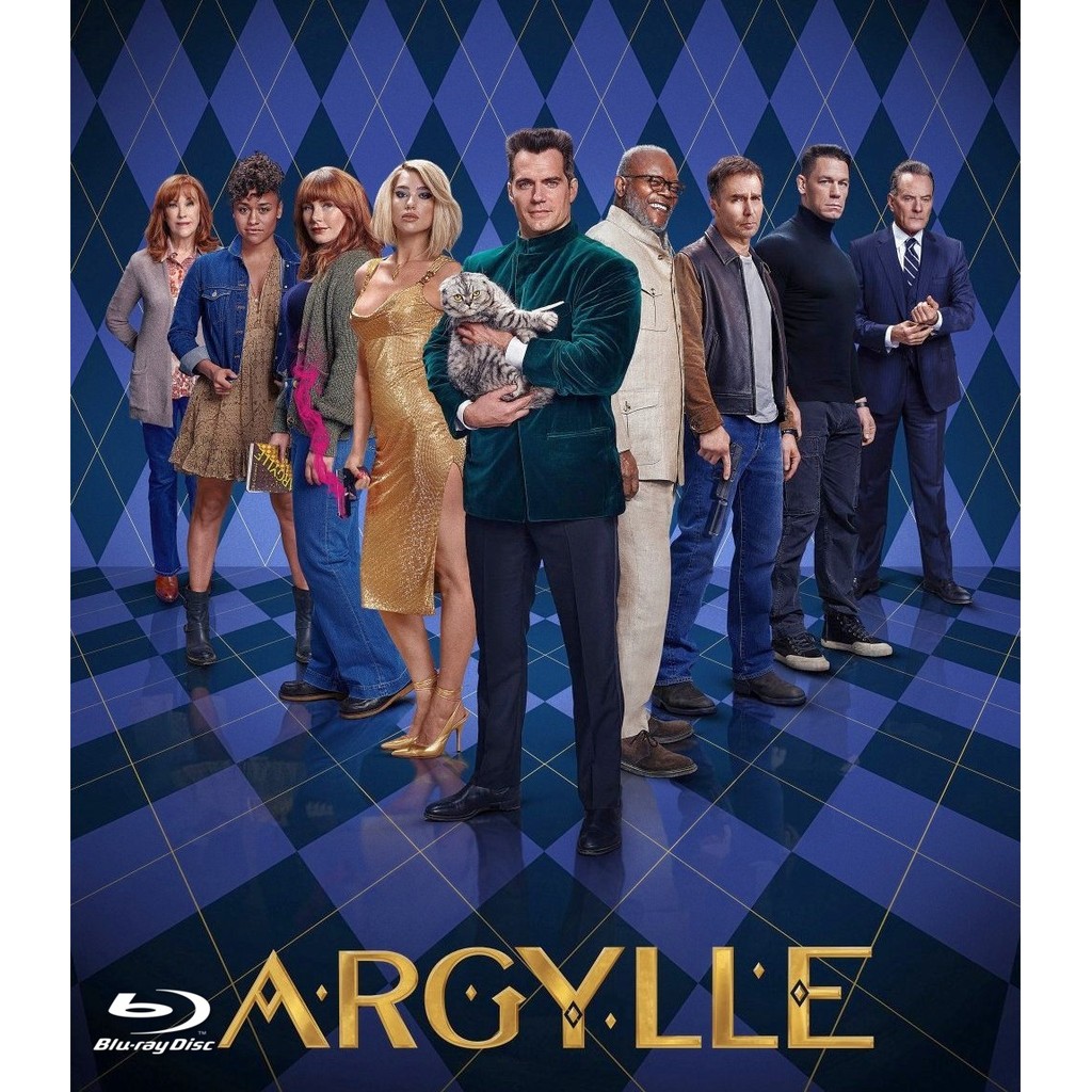 Argylle อาร์ไกล์ ยอดสายลับ (2024) บลูเรย์ Blu-ray ⭐6.0/10 Bryce Dallas Howard