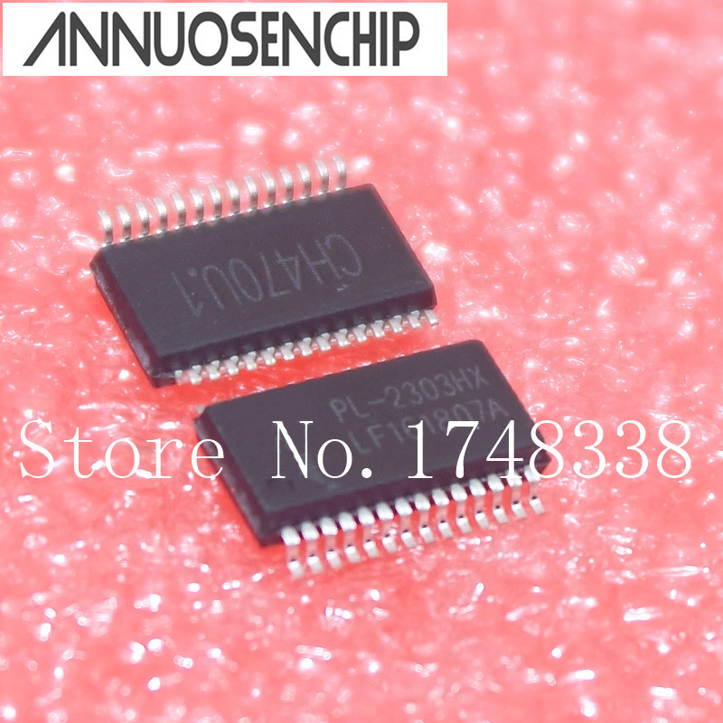 10PCS PL2303HX 2303 SSOP-28 ใหม่ PL-2303HX PL2303 ใหม่