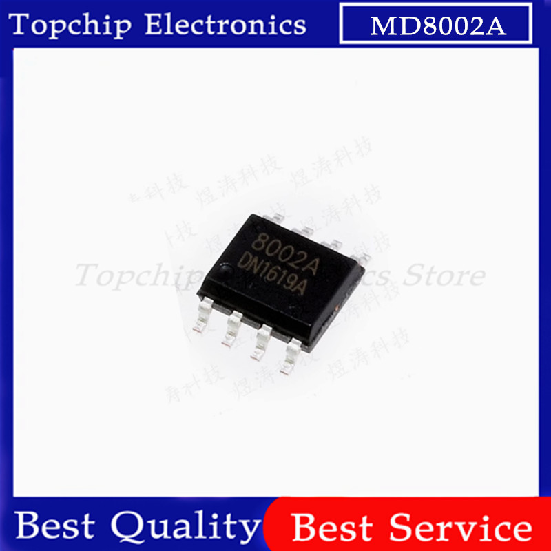 10-100 ชิ้น MD8002A SOP8 MD8002 SOP 8002A SMD SOP-8 8002 CKE8002B NS8002
