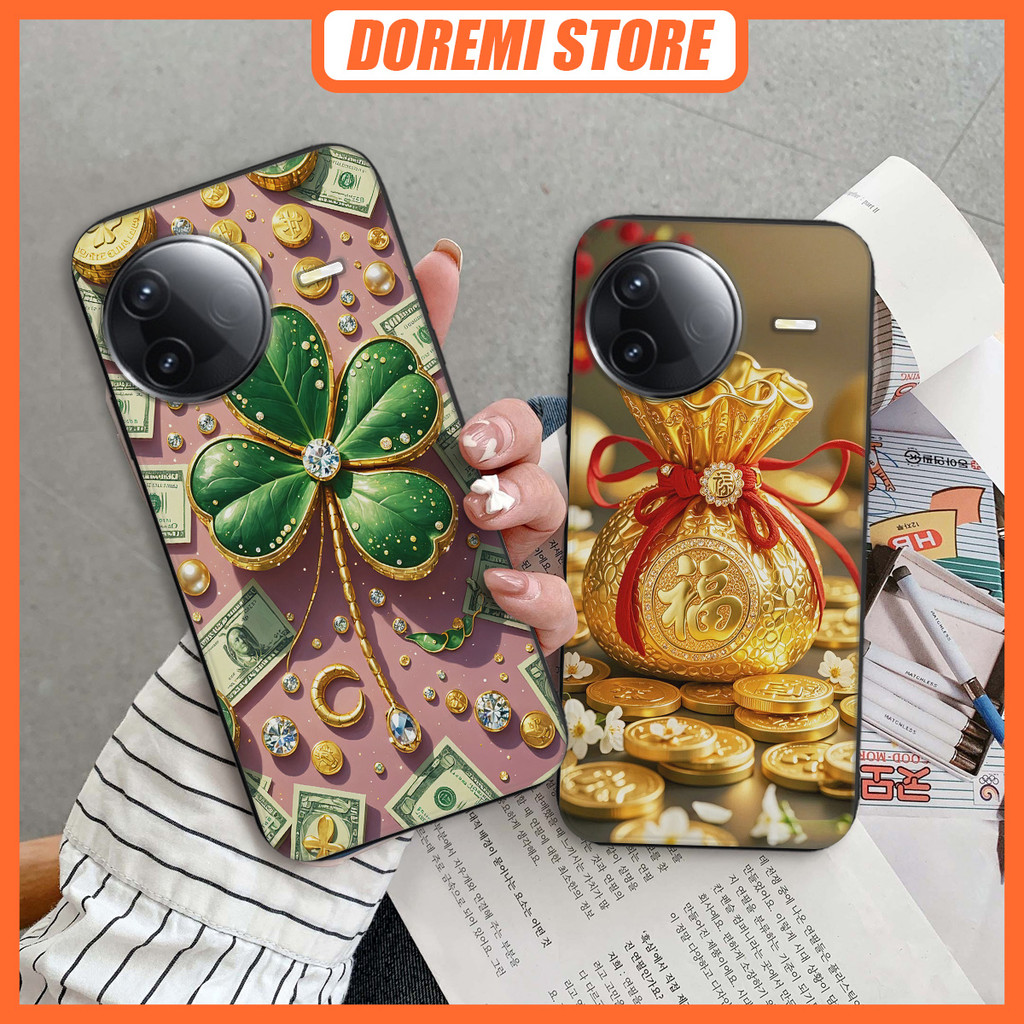 เคส Poco F7 / F7 Pro / F7 Ultra พิมพ์ลายนําโชค กระเป๋าโชคลาภ