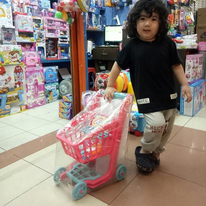 SUPER MODEL TROLLEY TOY / SHOPPING ของเล่น TROLLEY / CHILDRENS TOY CODE 931