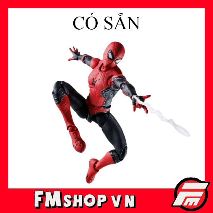 (มือ 1 ที่หายไป) SHF Spider Man Upgrade Suit BL Character Model