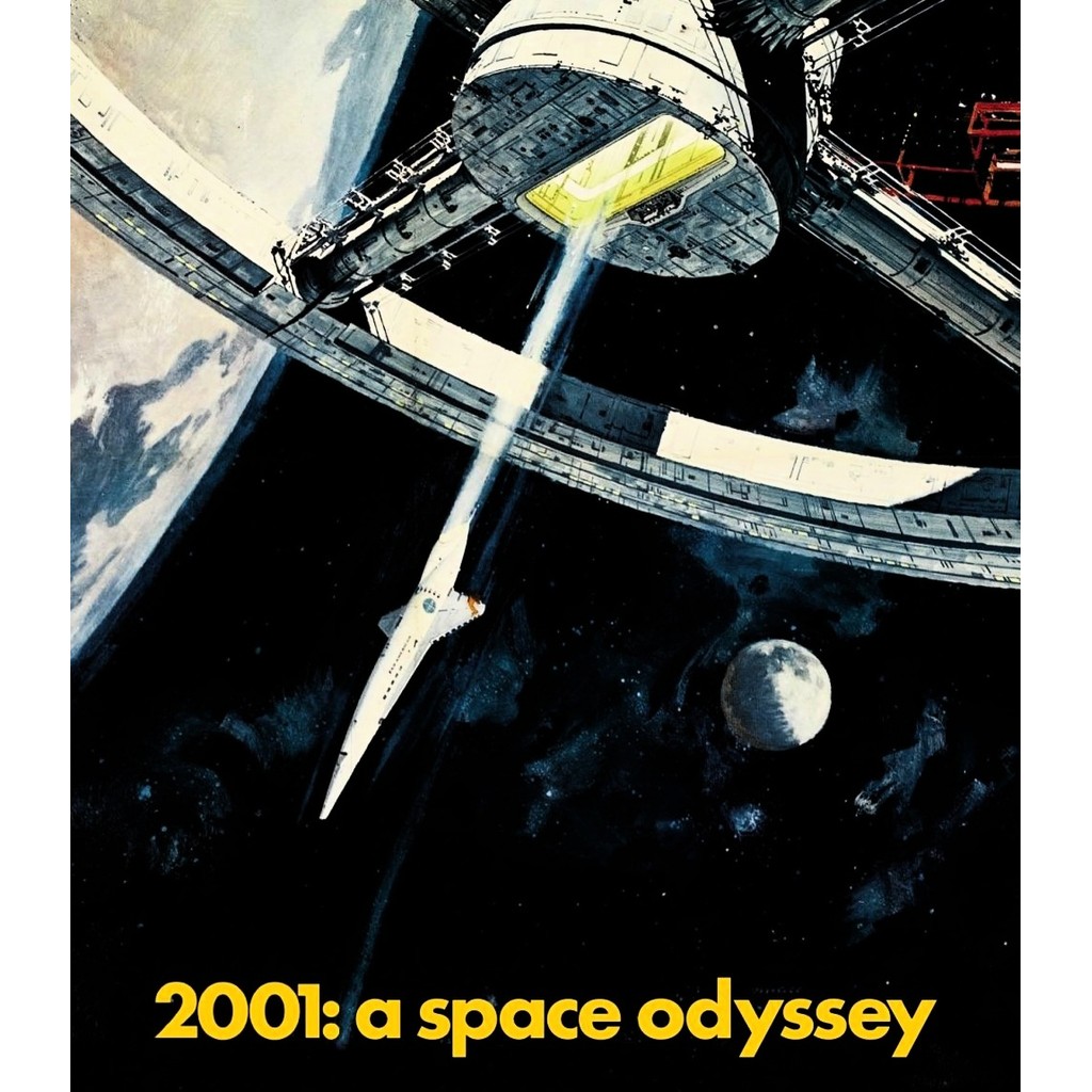 2001: A Space Odyssey (1968) Bluray ⭐8.1/10 Keir Dullea