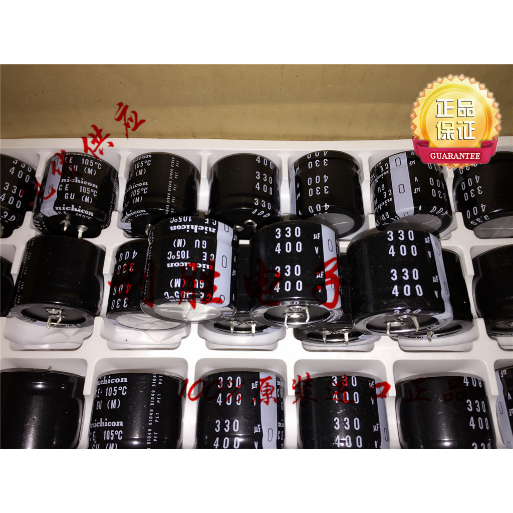 1PCS 330UF 400V ญี่ปุ่น Nichicon NICHICON Electrolytic Capacitor 400V330UF 35X30 GU