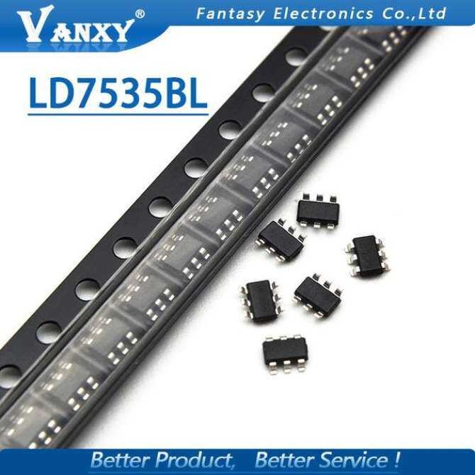 5pcs LD7535BL SOT23-6 LD7535B SOT LD7535 SOT23 LCD SMD ใหม่เดิม