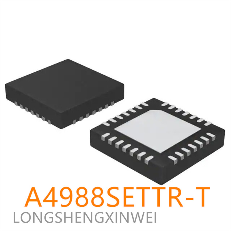 SHDJ-1PCS A4988SETTR T A4988 4988ET QFN28 3D พิมพ์ชิปมอเตอร์ควบคุม