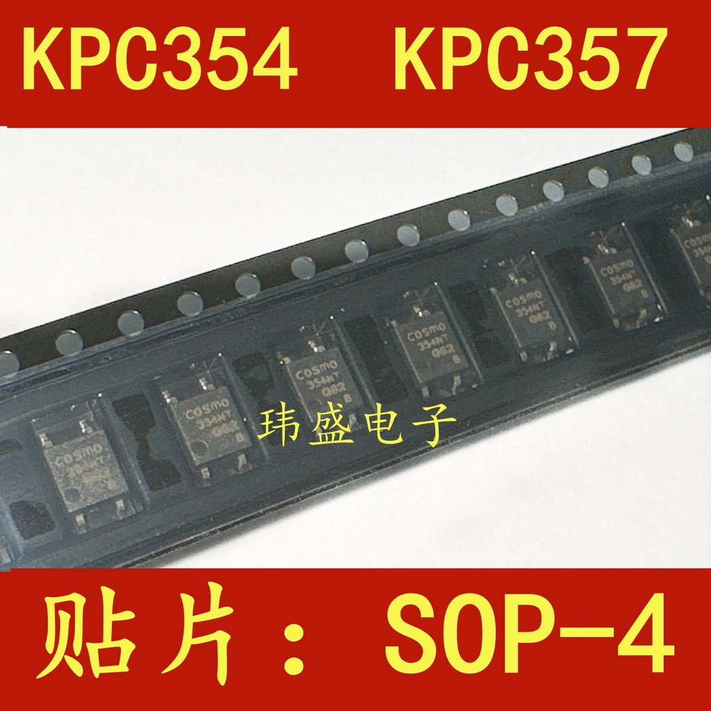3PCS KPC357NT KPC354NT SOP-4 SOP ทรานซิสเตอร์เอาต์พุต Optocoupler KPC354 KPC357