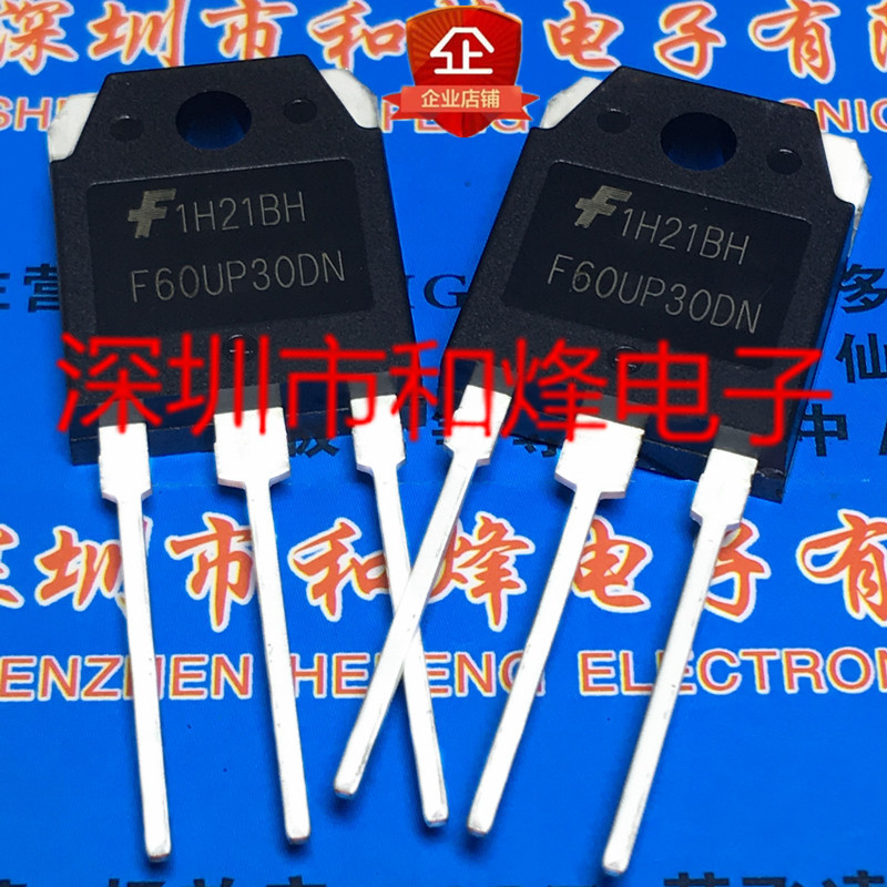 2 ชิ้น F60UP30DN FFA60UP30DN 进口现货 TO-3P 60A 300V