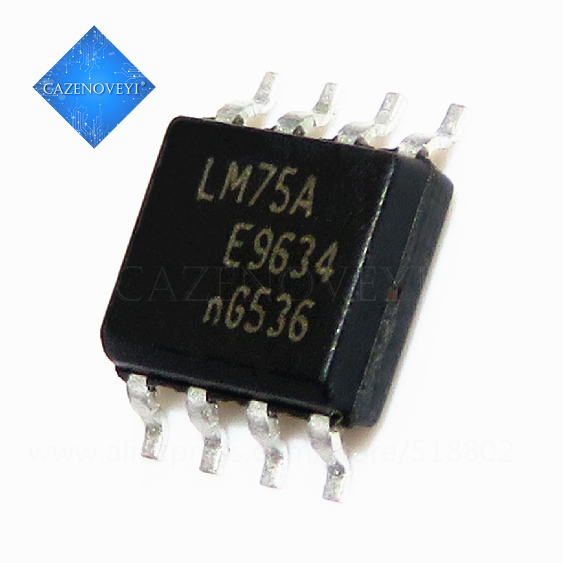 10 ชิ้น LM75CIM3 LM75AD LM75A LM75 SOP-8 ในสต็อก