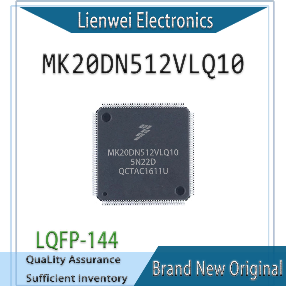 100% ใหม่ MK20DN512VLQ10 MK20DN512VLQ MK20DN512 IC MCU Chipset LQFP-144