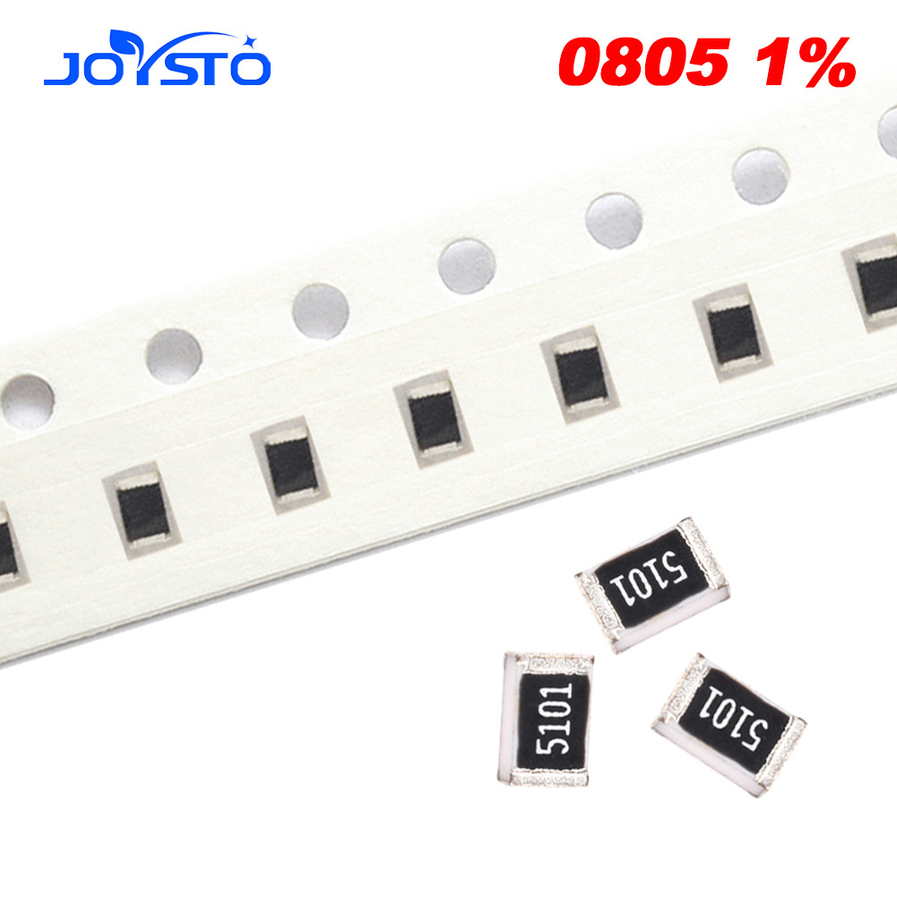 100pcs 08805 1% SMD ตัวต้านทาน 1/8W 360R 365R 374R 83R 390R 392R 402R 412R 422R 430R 360 365 374 83 
