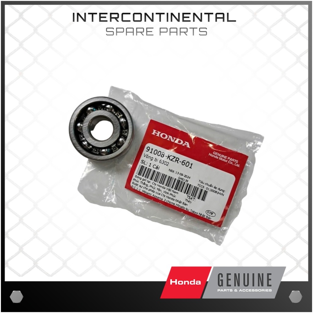 แบริ่ง 6302 AB 125, Pcx 125, Sh 125, Sh Mode (91008-KZR-601) ของแท้