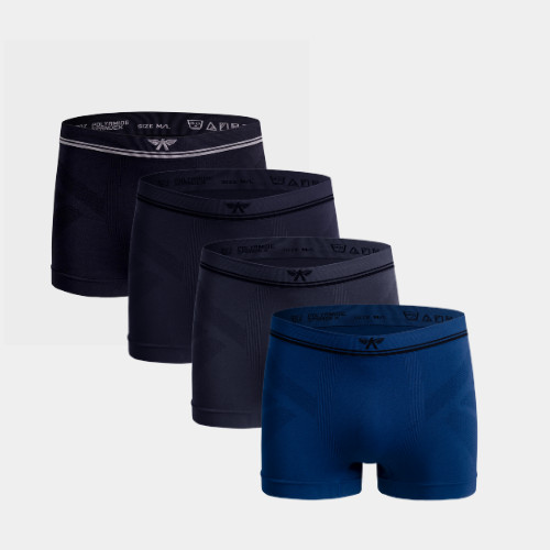 Arristino Seamless Technical Mens Boxer Trunk Pants ไม่มีตะเข็บยางยืด ซักเครื่องและปลอดภัย