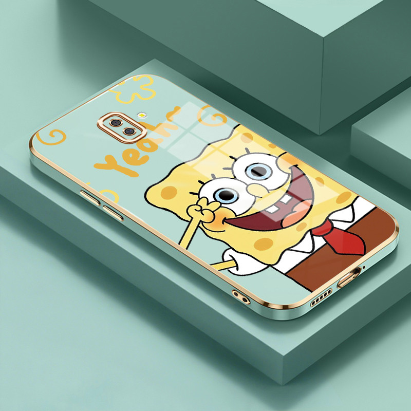 ปลอกสําหรับ Samsung Galaxy J6 Plus 2018 J6 Prime 2018 J4 4G J2 4G กรณีปลอก HP Softcase ซิลิโคน Kasin