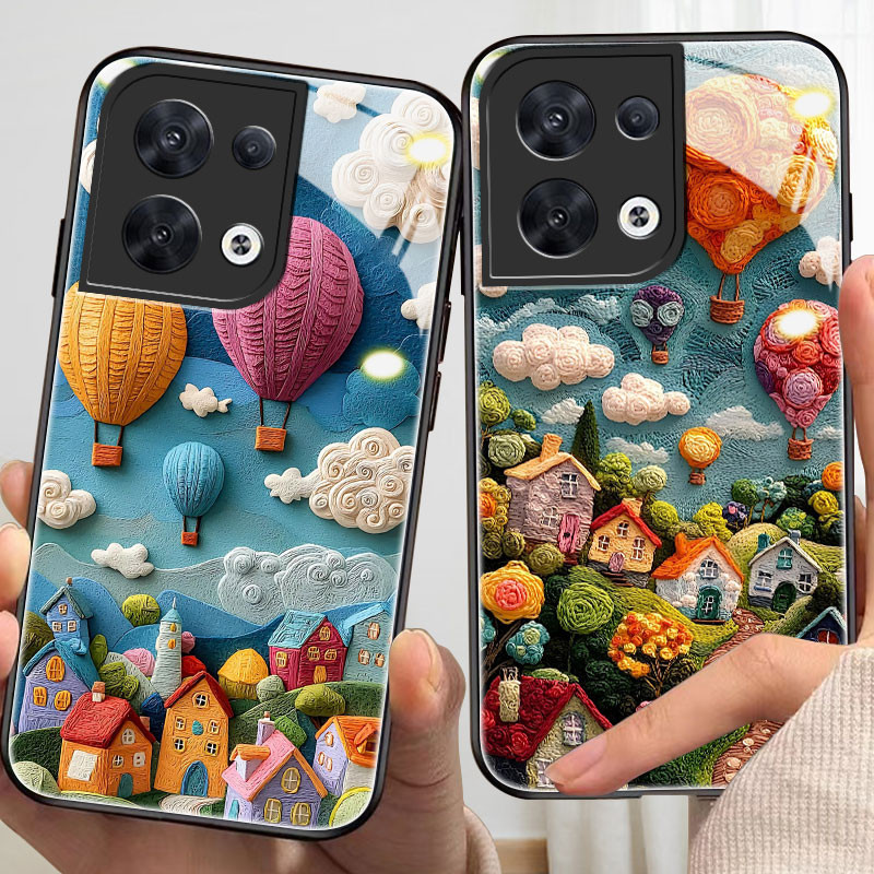 Sky Casing for oppo reno 8/z/t,2/z/f,z,3,13,12/f,4,5/f/z/pro,6/z,7/z,10/x,11/f,a3,a59,a5,a53,a5,a5,a