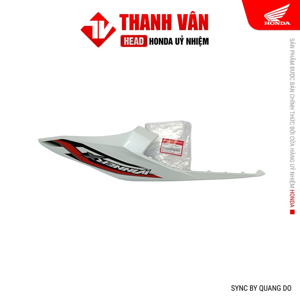 ชุดฝาหลังขวา Nhb55P HONDA Winner X V4 2024 สีขาว