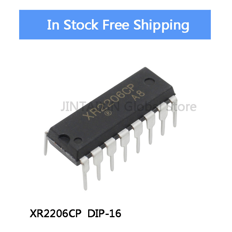 2-10 ชิ้น XR2206 XR2206CP DIP-16 ชิป IC ในสต็อกขายส่ง