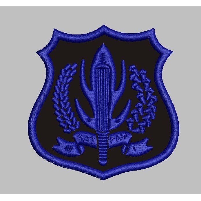 HD-R99 EMBROIDERED SECURITY LOGO PATCH, อุปกรณ์เสริม BET/EMBLEM