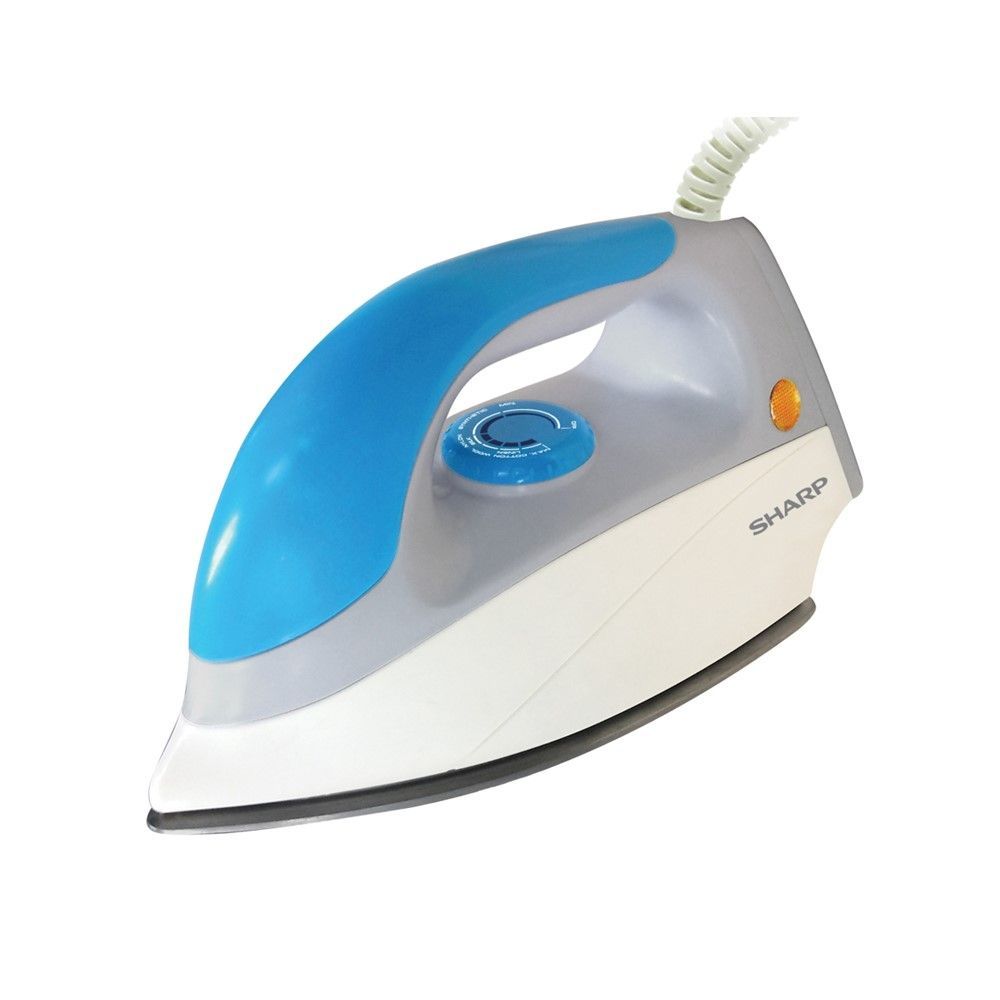 SHARP เตารีดเคลือบโพลีฟลอน 1000วัตต์ #AM-475T (คละแบบ)