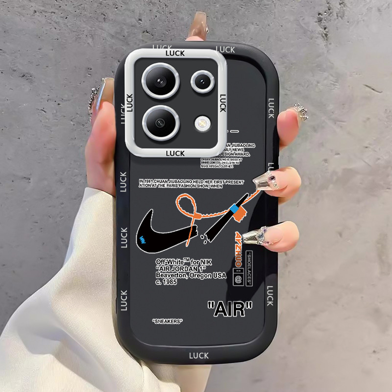 เคสสำหรับ Xiaomi Redmi Note 13 5G POCO X6 Neo 5G เคสโทรศัพท์แบรนด์อินเทรนด์ซิลิโคนกันกระแทก