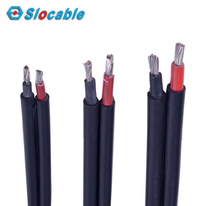 ทางเลือก - สาย Pv แกนคู่ 2X6Mm Pv1F Pv-F สายแผงโซลาร์เซลล์ Pv โมดูล Plts สาย Pv -