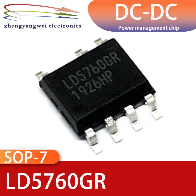 5 ชิ้น LD5760GR LD5760AGR LD5760 5760 SOP-7 SMD LCD power management ชิปผลิตภัณฑ์ใหม่ในสต็อกเดิม