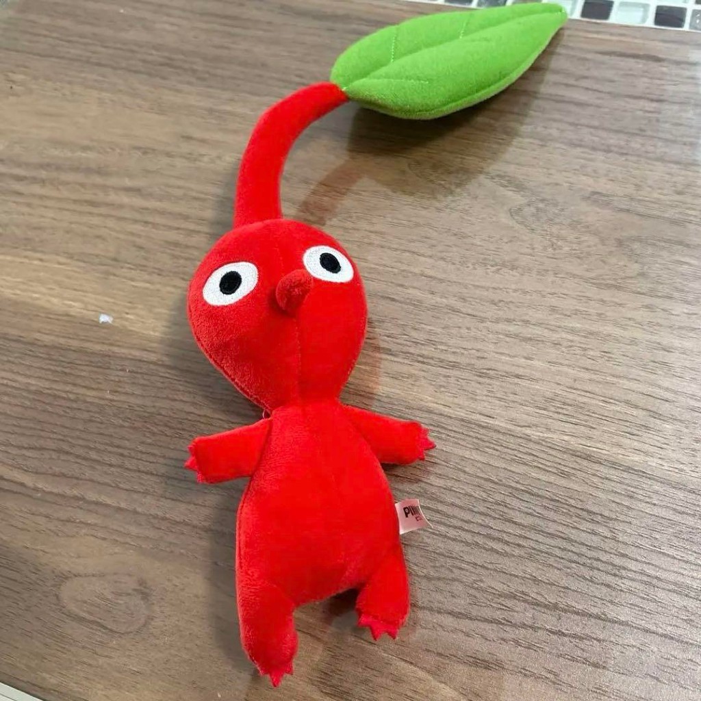【Direct from Japan】กระเป๋าใส่หนังสือตุ๊กตา Pikmin สีแดง Pikmin【Japan Exclusive】