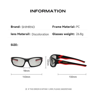 949 Photochromic Polarized แว่นตา UV400 ผู้ชายผู้หญิงขี่จักรยานตกปลาวิ่งกีฬาแว่นตากันแดด Shades จักรยานแว่นตาสําหรับขับรถขี่ Racing MTB