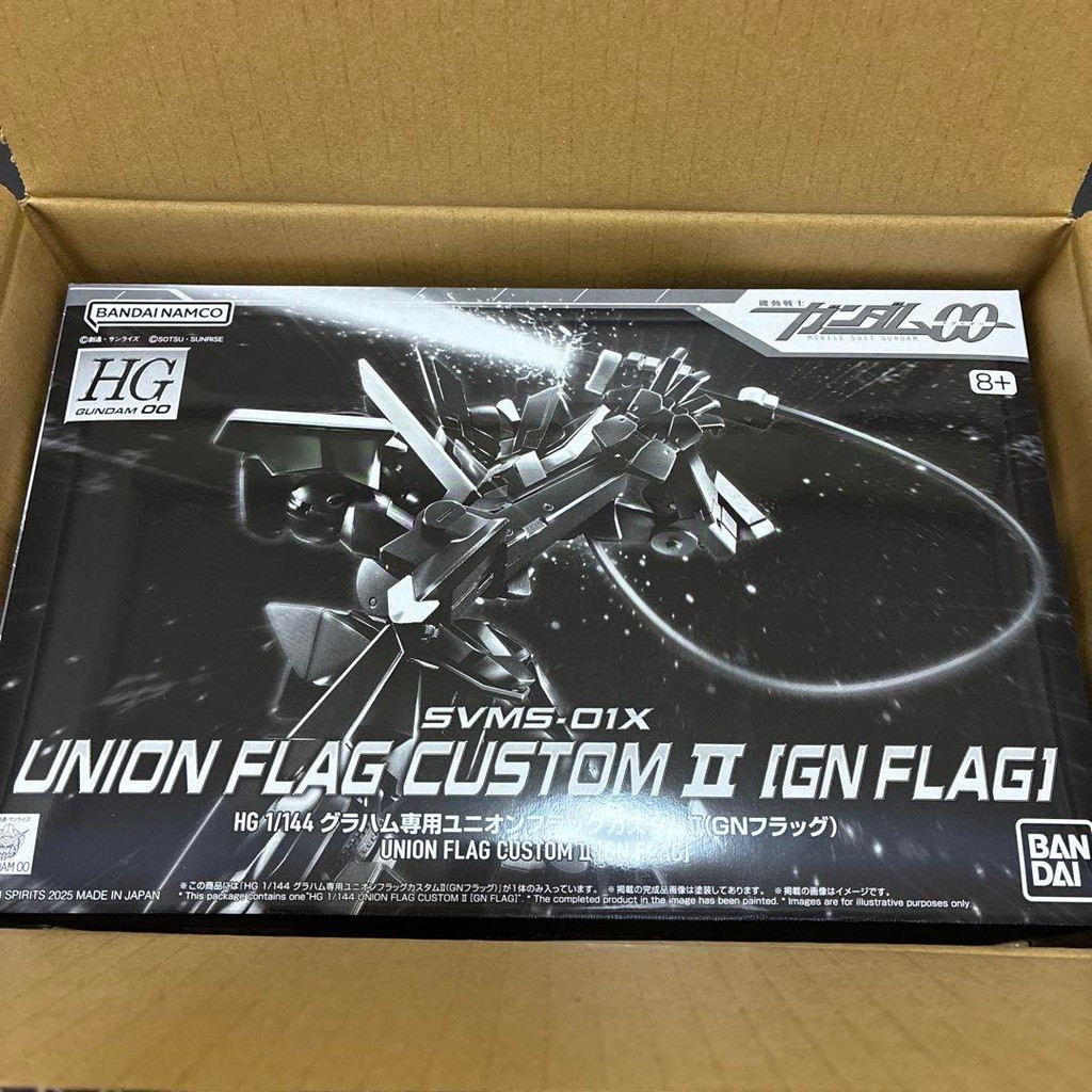 【Direct from Japan】ธง HG Graham's Union Flag Custom II GN Flag แบบใหม่ที่ยังไม่ได้ประกอบ【Japan Exclu