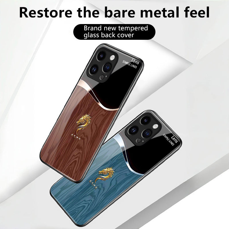 เคสสำหรับ Samsung A06 4G A05 M05 F05 A05s A04 M04 F04 A04s เคสโทรศัพท์มังกรเปลือกแก้วกันกระแทก - รูปที่ 2