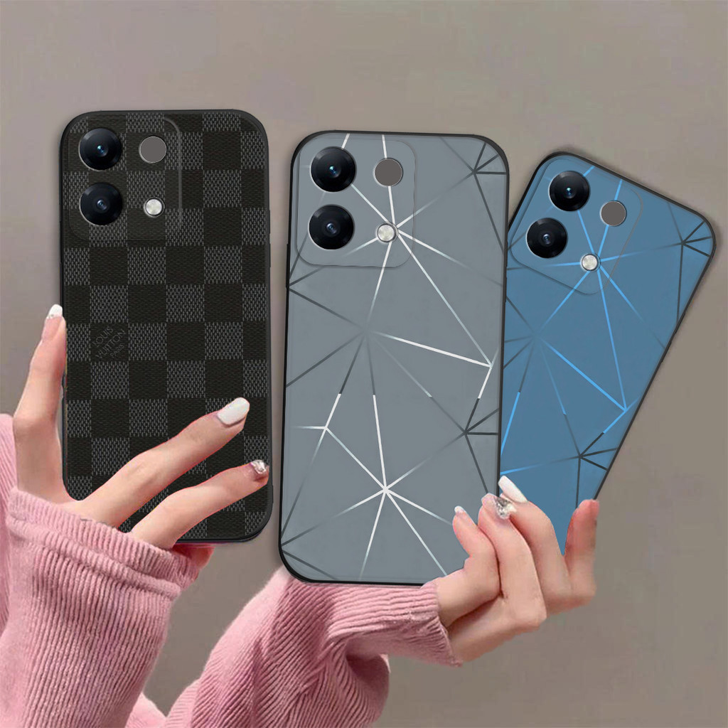 เคส Xiaomi Poco M6 / M6 Pro พร้อมสายแข็งแรงและป้องกันกล้องที่ครอบคลุม