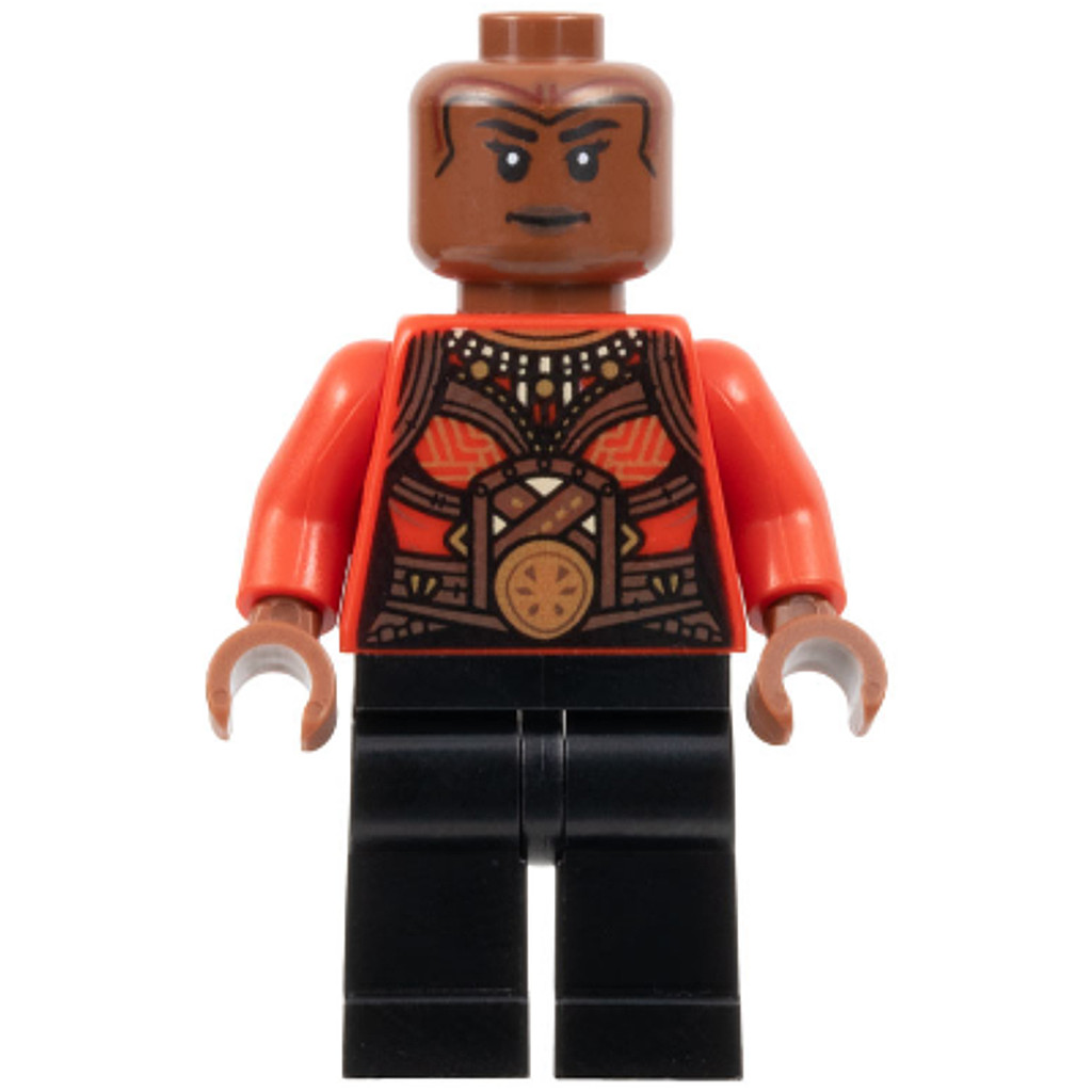 Brick2cube Minifigure - Okoye - Red Top - sh0847